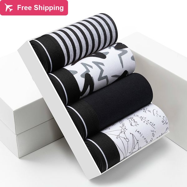 2021 new men's cotton underwear, breathable and comfortable, male, elastic boxers cx09, Black;white
2021 new men's cotton underwear, breathable and comfortable, male, elastic boxers cx09, Black;white