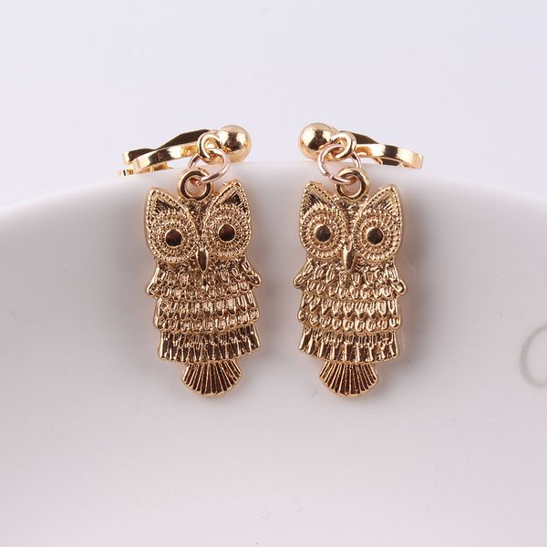 jio2018 new alloy simple owl hippo no ear hole earring gold-color geometric clip earrings fashion accessories for girl, Silver
jio2018 new alloy simple owl hippo no ear hole earring gold-color geometric clip earrings fashion accessories for girl, Silver
