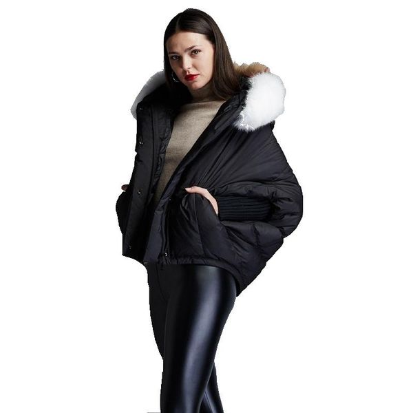 women's down & parkas winter fashion short jackets loose coat large color collar jacket women bat sleeved ef6688-18, Black
women's down & parkas winter fashion short jackets loose coat large color collar jacket women bat sleeved ef6688-18, Black