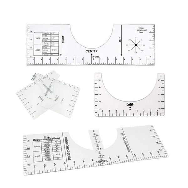 sewing notions & tools 1/4pcs t-shirt alignment ruler craft with guide tool for fashion design drawing template inch accessory, Black
sewing notions & tools 1/4pcs t-shirt alignment ruler craft with guide tool for fashion design drawing template inch accessory, Black