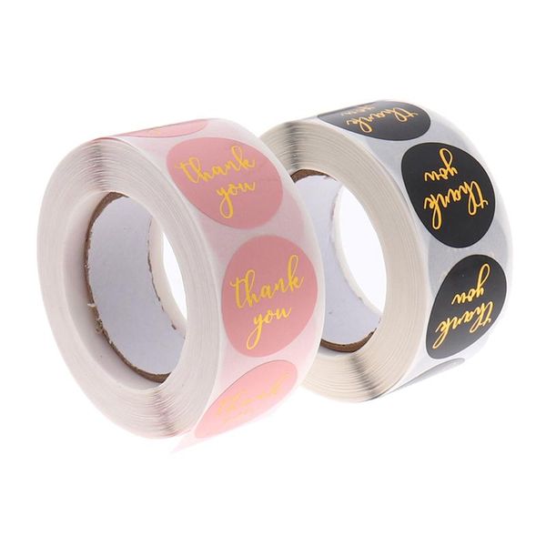 500pcs/roll pink and black laser thank you stickers for gift package sealing labels round adhesive stationery sticker
500pcs/roll pink and black laser thank you stickers for gift package sealing labels round adhesive stationery sticker