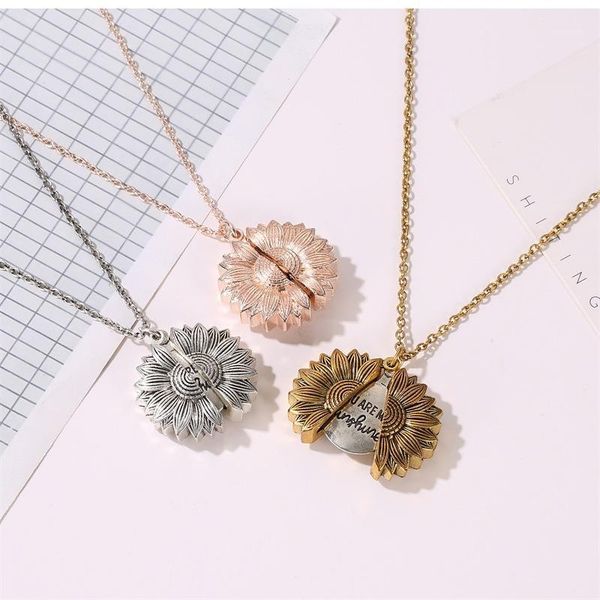 sunflower necklace fashion alloy flower letter necklace creative openable clavicle chain fashionable1, Silver
sunflower necklace fashion alloy flower letter necklace creative openable clavicle chain fashionable1, Silver