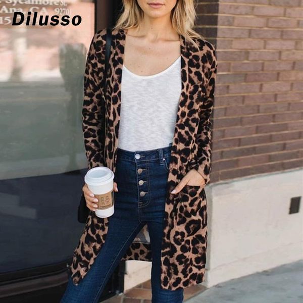 women leopard long sleeve cardigan coats open sitich jacket coat long outerwear autumn fashion ladies coats#d3, Black;brown
women leopard long sleeve cardigan coats open sitich jacket coat long outerwear autumn fashion ladies coats#d3, Black;brown