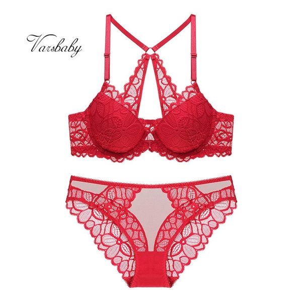 varsbaby new french style front closure bras y-line straps floral lace push up underwear set lj201211, Red;black
varsbaby new french style front closure bras y-line straps floral lace push up underwear set lj201211, Red;black