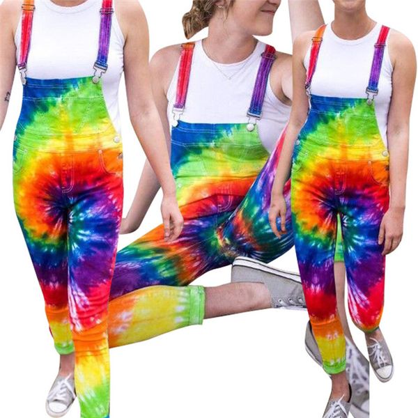tie dye womens bib pants colorful straight casual women designer jumpsuits summer fashion ladies overalls trousers, Black;white
tie dye womens bib pants colorful straight casual women designer jumpsuits summer fashion ladies overalls trousers, Black;white