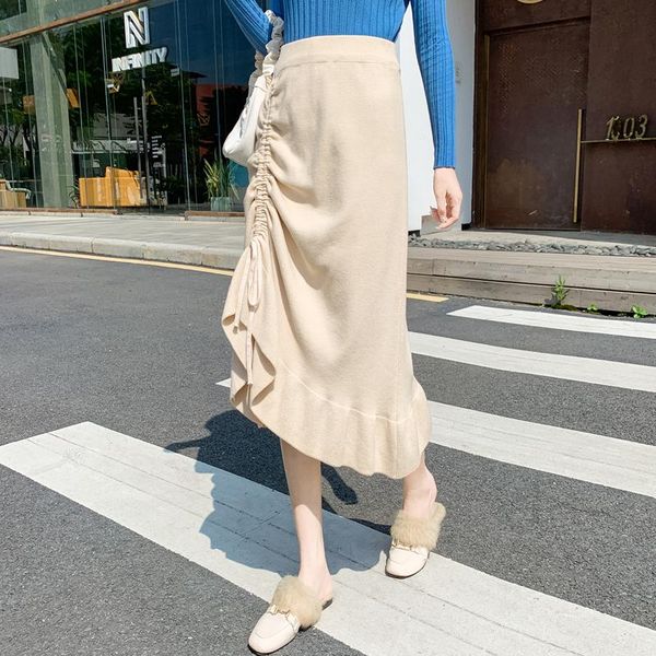 skirts knitting office lady split sweater women autumn mermaid skirt woman high waist basic knit mid-calf female, Black
skirts knitting office lady split sweater women autumn mermaid skirt woman high waist basic knit mid-calf female, Black