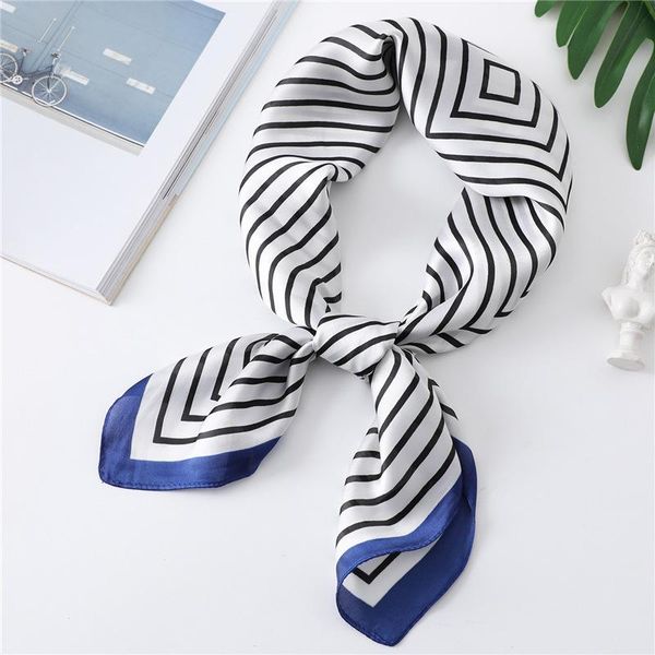 hijab for commuter professional scarf women's spring and summer versatile small for square decoration bib silk imitation, Blue;gray
hijab for commuter professional scarf women's spring and summer versatile small for square decoration bib silk imitation, Blue;gray