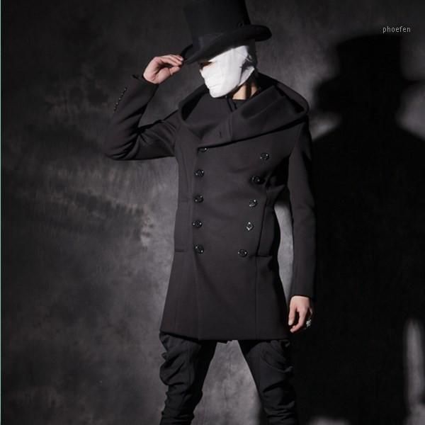 new 2016 winter clothing men thickened double breasted hooded slim long coat jacket s m l xxl1, Black
new 2016 winter clothing men thickened double breasted hooded slim long coat jacket s m l xxl1, Black