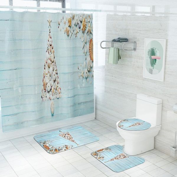 shell print bath mat shower curtain and microfiber bathroom carpet 4-piece set anti slip toilet rugs for bathroom set
shell print bath mat shower curtain and microfiber bathroom carpet 4-piece set anti slip toilet rugs for bathroom set