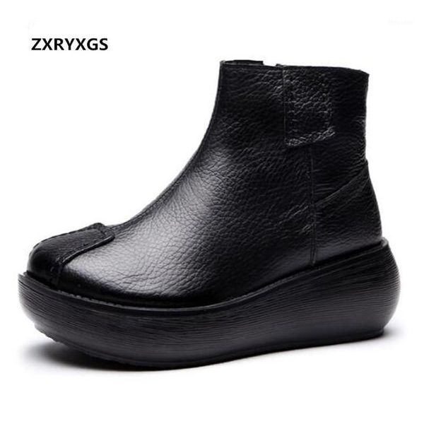 boots 2021 autumn winter women wedges increase platform shoes woman comfort warm genuine leather snow1, Black
boots 2021 autumn winter women wedges increase platform shoes woman comfort warm genuine leather snow1, Black