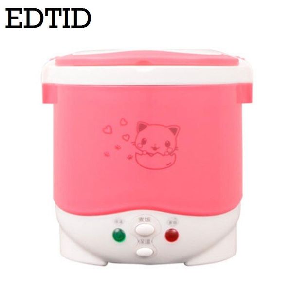 edtid 12v 24v 220v mini rice cooker car trucks electric soup porridge cooking machine steamer warmer fast heating lunch box
edtid 12v 24v 220v mini rice cooker car trucks electric soup porridge cooking machine steamer warmer fast heating lunch box