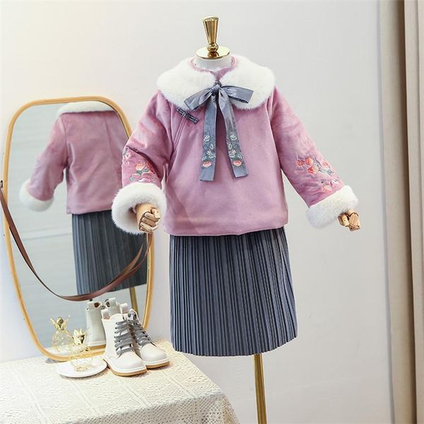 clothing sets baby girl tang suit children 2021 winter chinese style year, White
clothing sets baby girl tang suit children 2021 winter chinese style year, White