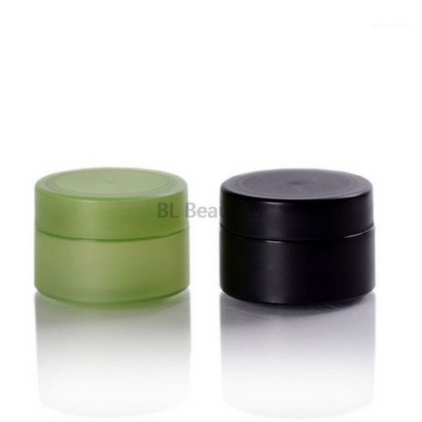300pcs/lot 50g frosted plastic green black refillable glass cream bottle with plastic cap empty cosmetic case
300pcs/lot 50g frosted plastic green black refillable glass cream bottle with plastic cap empty cosmetic case