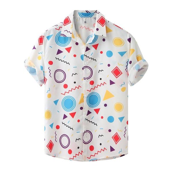 short sleeve loose buttons men's shirts summer casual blouse hawaiian beach shirt mens holiday vacation clothing, White;black
short sleeve loose buttons men's shirts summer casual blouse hawaiian beach shirt mens holiday vacation clothing, White;black