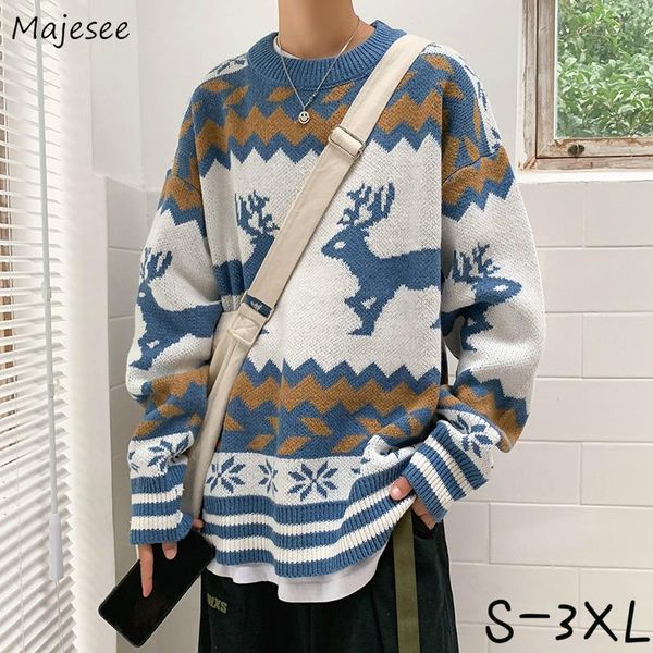 men's sweaters men pullovers oversize 3xl o-neck long sleeve knitted autumn outwear animal chic korean style all-match vintage retro, White;black
men's sweaters men pullovers oversize 3xl o-neck long sleeve knitted autumn outwear animal chic korean style all-match vintage retro, White;black