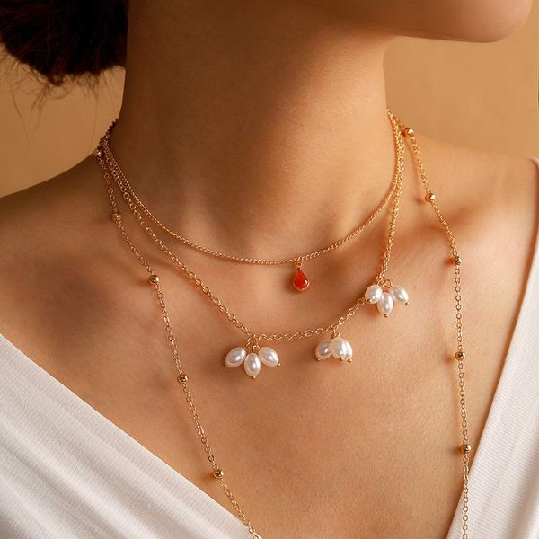brling new 2020 fashion ins vintage chain pendant choker bohemian trend pearl long chain necklace for women girls gifts party, Golden;silver
brling new 2020 fashion ins vintage chain pendant choker bohemian trend pearl long chain necklace for women girls gifts party, Golden;silver