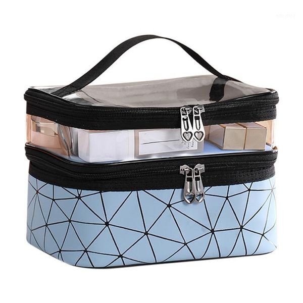 selling double-layer waterproof cosmetic bag upgrade large capacity visual cosmetics and toiletries storage case -b51
selling double-layer waterproof cosmetic bag upgrade large capacity visual cosmetics and toiletries storage case -b51