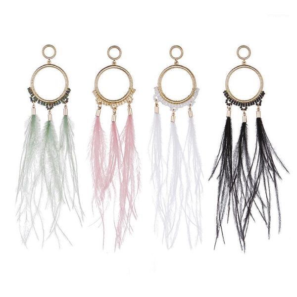 natural feather drops earrings fluffy feather tassel dangle drop earrings for women charm jewelry1, Silver
natural feather drops earrings fluffy feather tassel dangle drop earrings for women charm jewelry1, Silver