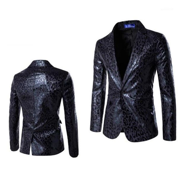 men's suits & blazers european and american style personality fashion one button suit leopard print groomsman dress men's jacket1, White;black 
men's suits & blazers european and american style personality fashion one button suit leopard print groomsman dress men's jacket1, White;black