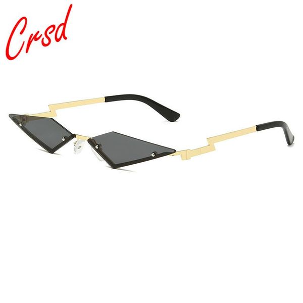 sunglasses crsd 2021 brand designer sun glasses rimless metal pink cat eye women vintage ladies shades triangle eyeglasses uv400, White;black
sunglasses crsd 2021 brand designer sun glasses rimless metal pink cat eye women vintage ladies shades triangle eyeglasses uv400, White;black