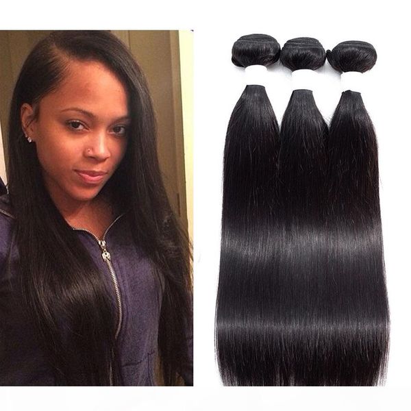 malaysian straight virgin hair 3 or 4 bundles unprocessed brazilian peruvian indian human hair bundles weaves natural color ing, Black
malaysian straight virgin hair 3 or 4 bundles unprocessed brazilian peruvian indian human hair bundles weaves natural color ing, Black