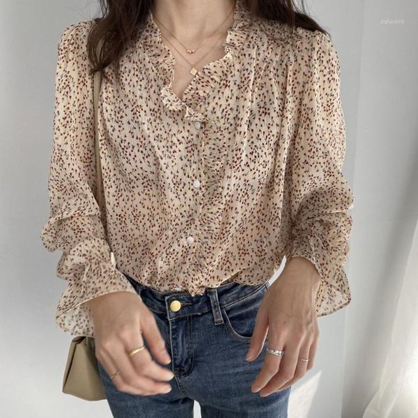 2020 spring floral printed shirts blouses women japan korean sweet girls basic ruffled bow tie shirt long sleeve blouse1, White
2020 spring floral printed shirts blouses women japan korean sweet girls basic ruffled bow tie shirt long sleeve blouse1, White