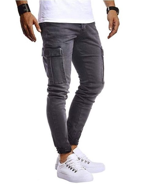 2020 men's jeans cotton men jeans pants denim trousers black pants skinny slim hip hop sportswear elastic waist male trousers, Blue
2020 men's jeans cotton men jeans pants denim trousers black pants skinny slim hip hop sportswear elastic waist male trousers, Blue