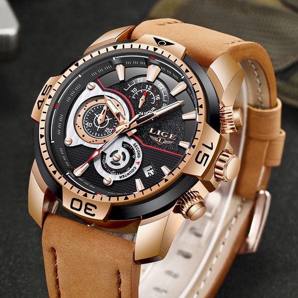 2020 lige mens watches brand luxury casual leather quartz clock male sport waterproof watch gold watch men relogio masculino
2020 lige mens watches brand luxury casual leather quartz clock male sport waterproof watch gold watch men relogio masculino