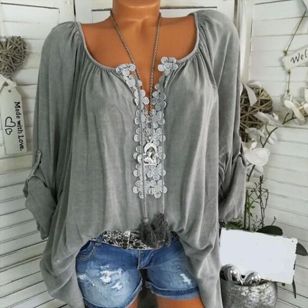 5xl new plus size t shirts women casual clothing o neck long sleeve loose t shirt spring summer lace t shirts, White
5xl new plus size t shirts women casual clothing o neck long sleeve loose t shirt spring summer lace t shirts, White