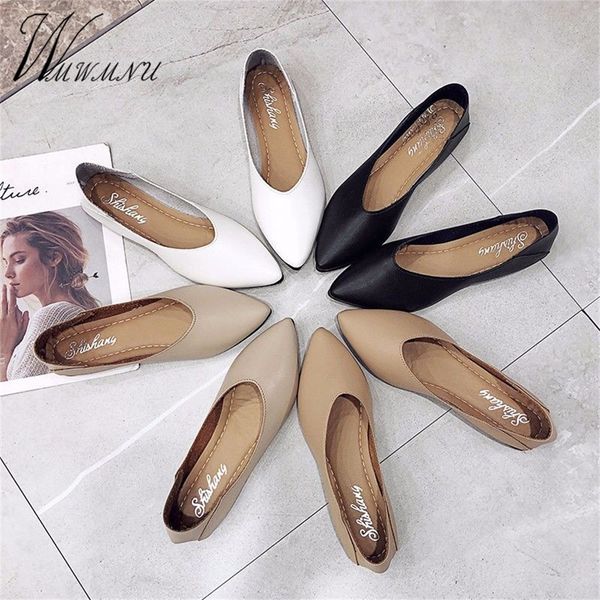 candy color women flats plus size 33-42 work nude casual comfort pink loafers wild red flat new classic spring pointed toe shoes lj200820, Black
candy color women flats plus size 33-42 work nude casual comfort pink loafers wild red flat new classic spring pointed toe shoes lj200820, Black