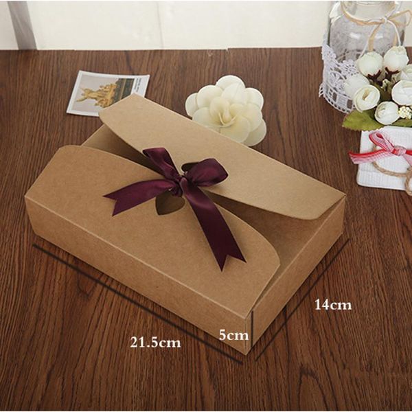 gift wrap 100pcs/lot 21.5*14*5cm big size paper craft boxes, underwear packaging boxes sock packing box
gift wrap 100pcs/lot 21.5*14*5cm big size paper craft boxes, underwear packaging boxes sock packing box