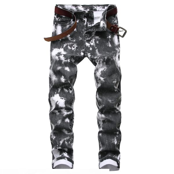 mens skinny biker jeans straight fashion painting slim men motorcycle moto denim hip hop pant for men, Blue
mens skinny biker jeans straight fashion painting slim men motorcycle moto denim hip hop pant for men, Blue