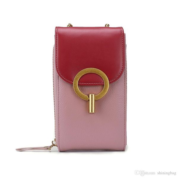 casual mobile phone bag ladies new fashion chain leather diagonal bag design contrast color mini wild personality small bag gift 8032
casual mobile phone bag ladies new fashion chain leather diagonal bag design contrast color mini wild personality small bag gift 8032