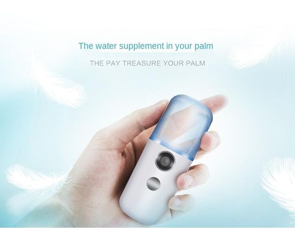 2018 water replenishing instrument humidifier usb charging nanometer spray facial vaporizer hand-held facial beauty device sprayer
2018 water replenishing instrument humidifier usb charging nanometer spray facial vaporizer hand-held facial beauty device sprayer