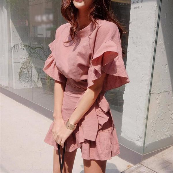 dress female flare sleeve high waist bodycon patchwork mini dresses for women spring summer sweet clothing, Black;gray
dress female flare sleeve high waist bodycon patchwork mini dresses for women spring summer sweet clothing, Black;gray