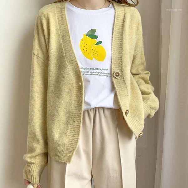 women's knits & tees autumn winter women sweater cardigans oversize v neck knit girls outwear korean chic poncho women's cardigan, White
women's knits & tees autumn winter women sweater cardigans oversize v neck knit girls outwear korean chic poncho women's cardigan, White