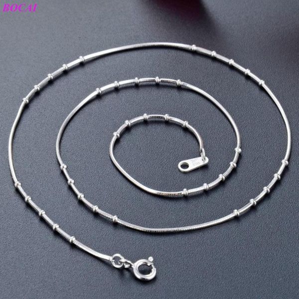 chains bocai s925 sterling silver clavicle chain 075 octagonal snake bone 1.8 bead 2021 fashion 925 necklace for women
chains bocai s925 sterling silver clavicle chain 075 octagonal snake bone 1.8 bead 2021 fashion 925 necklace for women