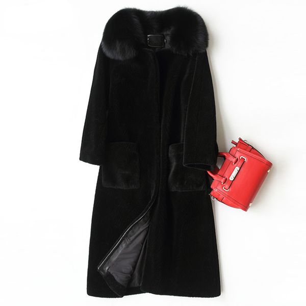 2021 new high female imitation thick black wool women's coats winter fur coat of the fake casual elegant lady outerwear wxf097 ll8s
2021 new high female imitation thick black wool women's coats winter fur coat of the fake casual elegant lady outerwear wxf097 ll8s