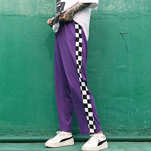 korean retro checkerboard black white grid stitching straight elastic waist casual trousers couple wide-leg pants for men women1
korean retro checkerboard black white grid stitching straight elastic waist casual trousers couple wide-leg pants for men women1