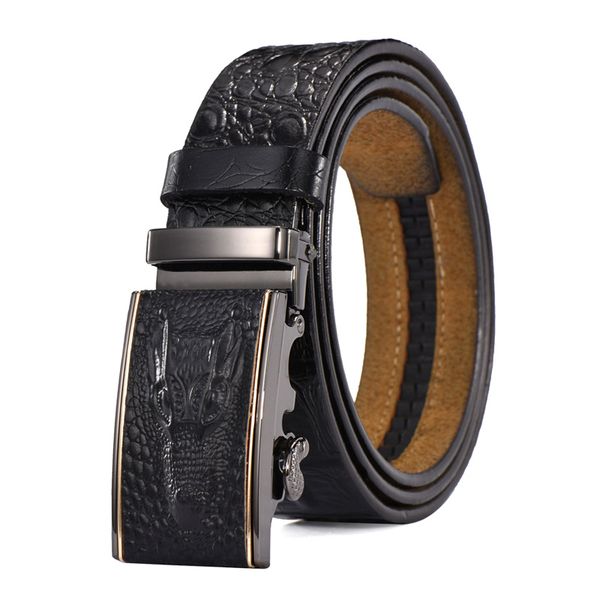 men belts male genuine leather strap waist crocodile luxury famous brand, Black;brown
men belts male genuine leather strap waist crocodile luxury famous brand, Black;brown