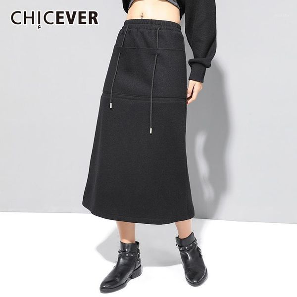 chicever korean vintage lace up skirt female high waist sashes pocket straight midi skirts women clothes 2020 autumn fashion new1, Black
chicever korean vintage lace up skirt female high waist sashes pocket straight midi skirts women clothes 2020 autumn fashion new1, Black
