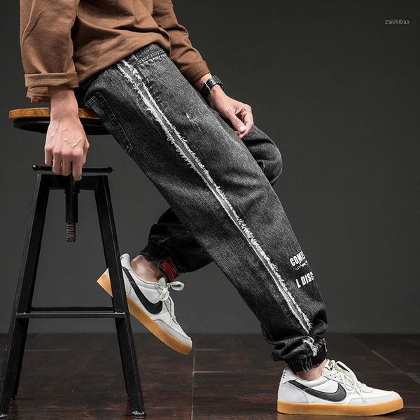 girdled jeans loose and old washed harem pants fashion street shooting hip-hop printed letter cowboy trousers 2020 autumn1, Blue
girdled jeans loose and old washed harem pants fashion street shooting hip-hop printed letter cowboy trousers 2020 autumn1, Blue