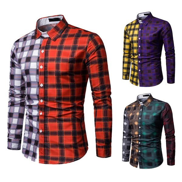 2021 the new new 3d business spring and autumn contrast color plaid sewing shirt 9aw5, White;black
2021 the new new 3d business spring and autumn contrast color plaid sewing shirt 9aw5, White;black