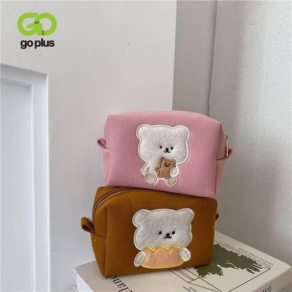 goplus women's fashion travel bag cartoon bear cosmetic bags cute large capacity box case for girls make up student pencil bag
goplus women's fashion travel bag cartoon bear cosmetic bags cute large capacity box case for girls make up student pencil bag
