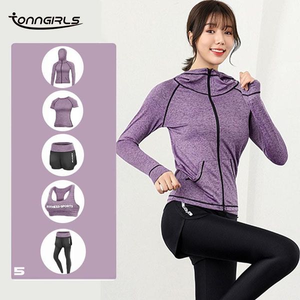 yoga outfits tonngirls 2/5pcs women set workout sportswear gym seamless fitness long sleeve crop high waist leggings fitness1, White;red
yoga outfits tonngirls 2/5pcs women set workout sportswear gym seamless fitness long sleeve crop high waist leggings fitness1, White;red