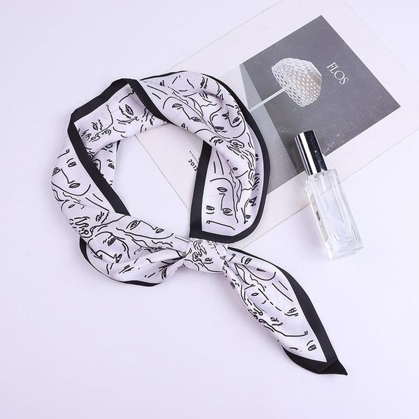 scarves 75cm*14cm silk scarf face for women winter hand-painted print lady head neck small square wild clothes bag decoration, Blue;gray
scarves 75cm*14cm silk scarf face for women winter hand-painted print lady head neck small square wild clothes bag decoration, Blue;gray