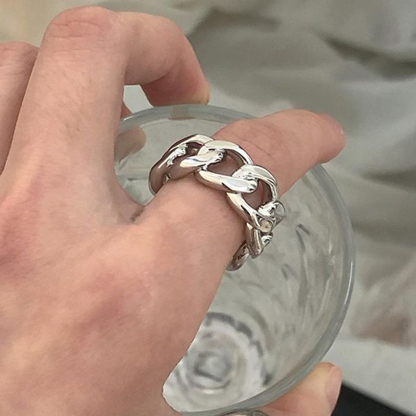 aomu 2020 женская мода старинные металлические серебряные цветные цепь геометрические круглые открытые кольца для женщин вечеринка ювелирные, Silver
aomu 2020 женская мода старинные металлические серебряные цветные цепь геометрические круглые открытые кольца для женщин вечеринка ювелирные, Silver