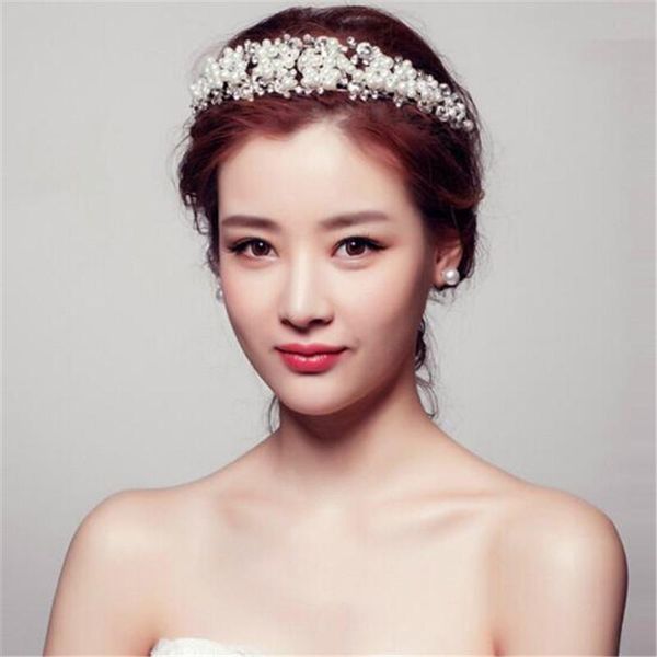 mamojko korean handmade rhinestone pearl wedding bridal crown fashion luxury bride tiara women diadem hair dress accessories, Golden;silver
mamojko korean handmade rhinestone pearl wedding bridal crown fashion luxury bride tiara women diadem hair dress accessories, Golden;silver