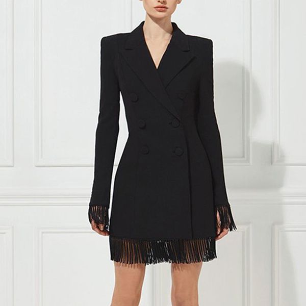 2020 new autumn women slim trench coats black deep v-neck double breasted coats long sleeve tassel fashion club coats, Tan;black
2020 new autumn women slim trench coats black deep v-neck double breasted coats long sleeve tassel fashion club coats, Tan;black