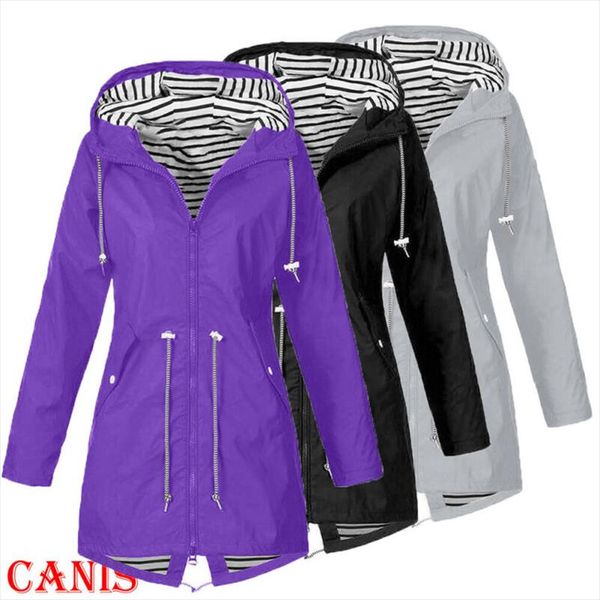 2019 women outdoor coat fashion women rain jacket outdoor waterproof hooded long sleeve zip raincoat windproof plus size, Black;brown
2019 women outdoor coat fashion women rain jacket outdoor waterproof hooded long sleeve zip raincoat windproof plus size, Black;brown